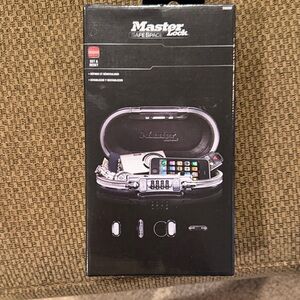 New SafeSpace Portable Lock Box - Black Original package